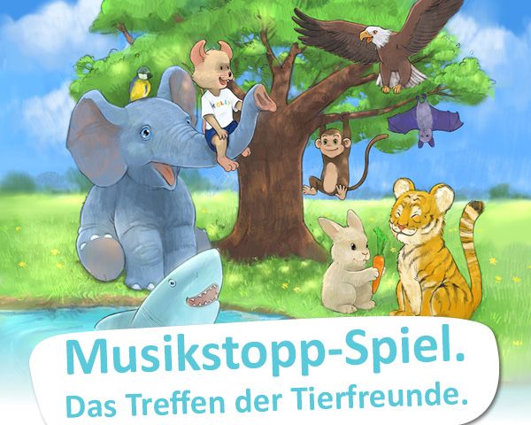 Musikstopp-Spiel