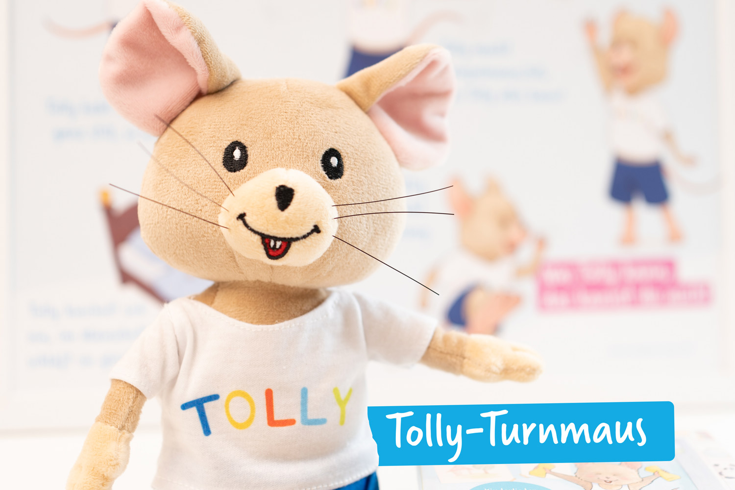 Tolly Turnmaus Plüschtier